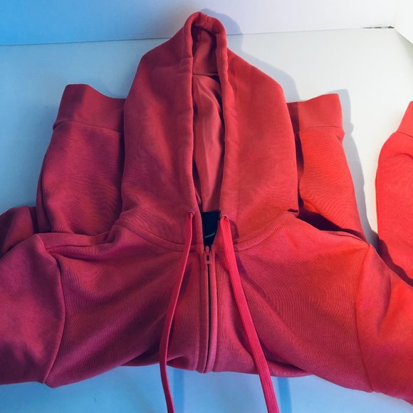 Like new! Adidas full zip hoodie Coral-XS - Picture 2 of 11